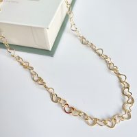گردنبند قلب استیل