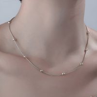 گردنبند ماری توپی استیل