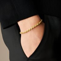 دستبند طنابی مردونه