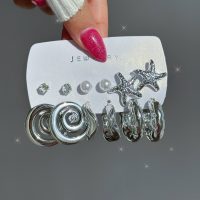 پک گوشواره ۶ جفتی