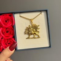 گردنبند شیر و خورشید مردونه