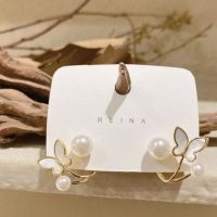 گوشواره 2 حالته پروانه