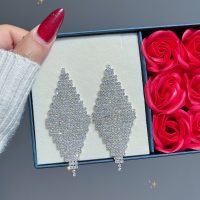 گوشواره جواهری فول نگین