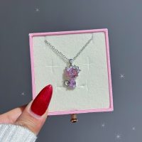 گردنبند گربه جواهری