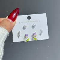 پک گوشواره 3 جفتی (گل)