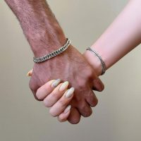 دستبند ست دو نفره کارتیر استیل