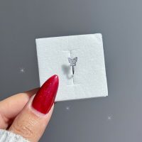 پیرسینگ فیک بینی پروانه نگین دار