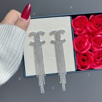 گوشواره جواهری طرح شنل