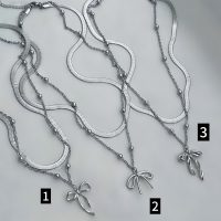 گردنبند دولاین پاپیون (سه مدل)