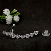 ایرکاف قلب سفید جواهری