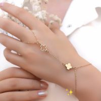 تمیمه دست ونکلیف طلایی و نقره ای