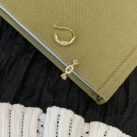 ایرکاف نگینی طلایی (بدون نیاز به سوراخ)