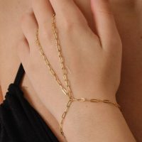تمیمه دست جذاب طلایی و سیلور