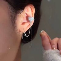 ایرکاف قلب جواهری بخیه ای طلایی و سفید