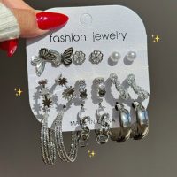 پک گوشواره اقتصادی جدید و خفن سیلور (9 جفتی)